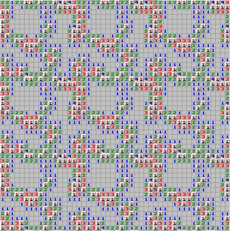 The Minesweeper Dreamboard tile